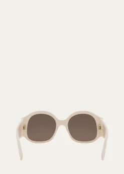 CelineMaxi Triomphe Round Sunglasses