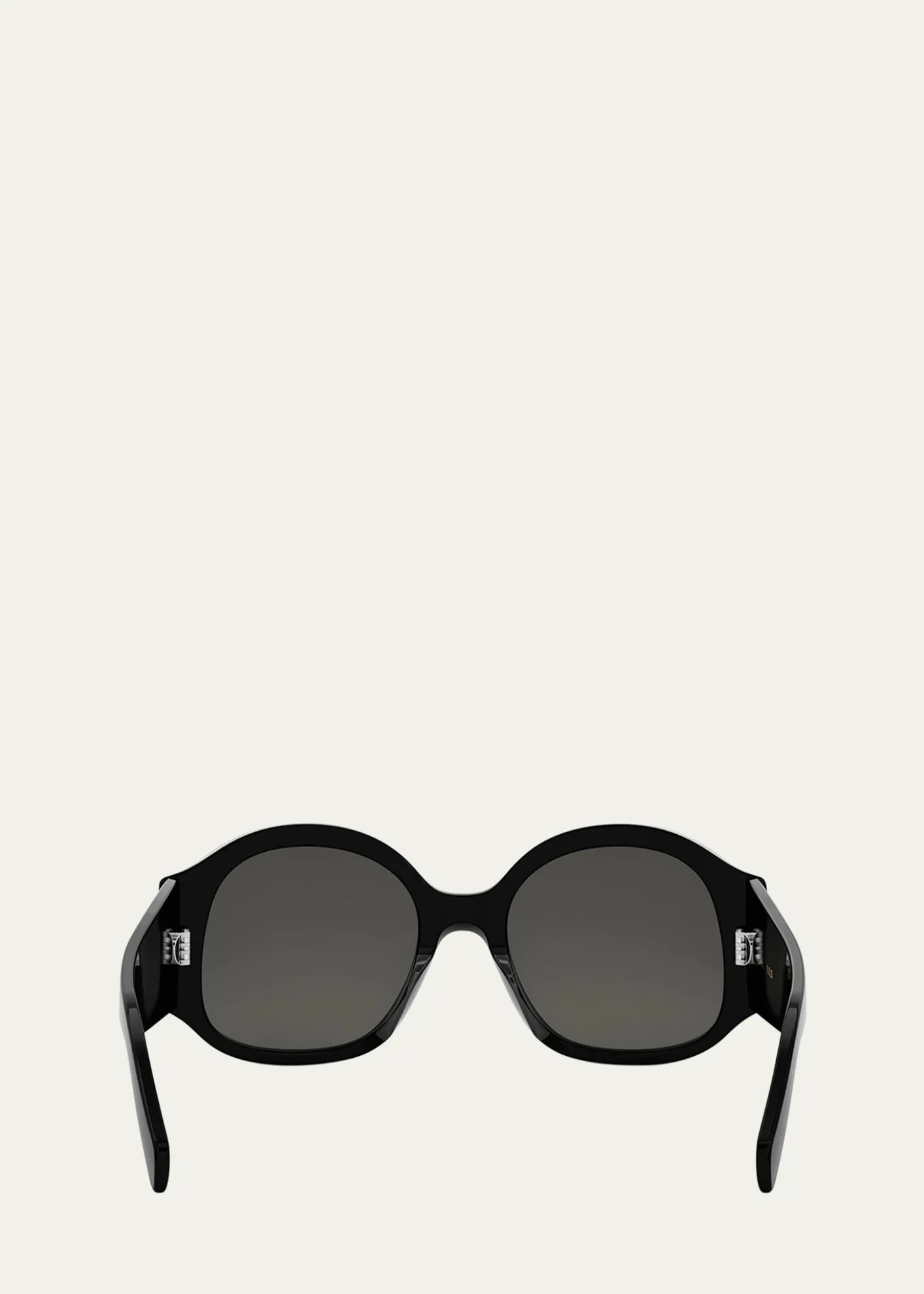 CelineMax Triomphe Round Acetate Sunglasses