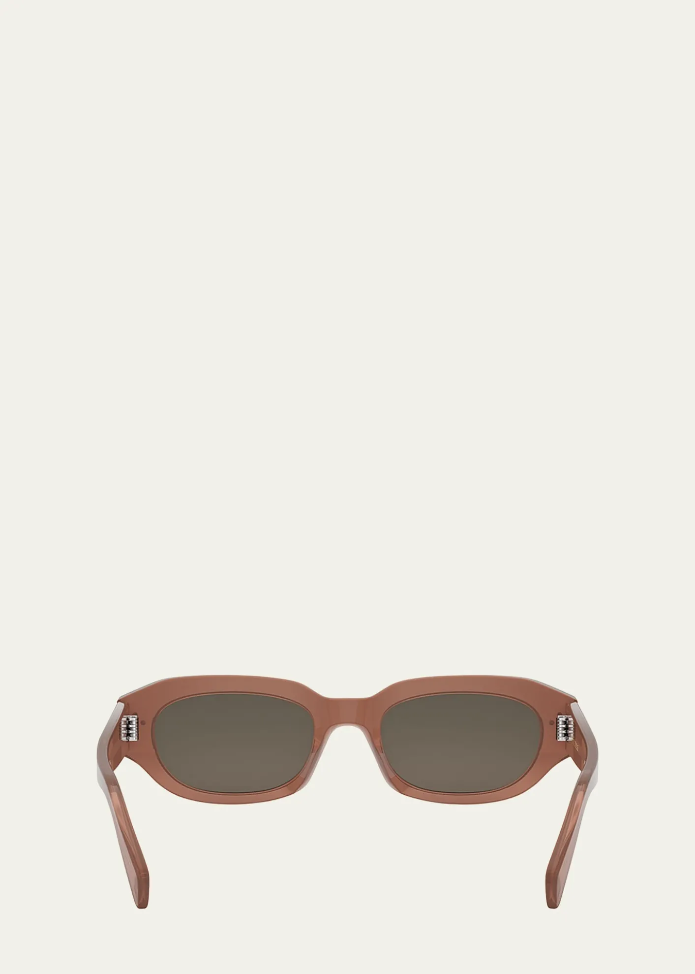 CelineMen's 3 Dots Acetate Rectangle Sunglasses