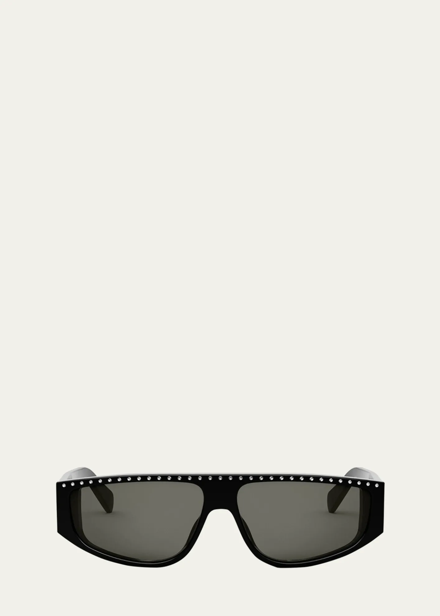 CelineMen's Animation Acetate Rectangle Sunglasses