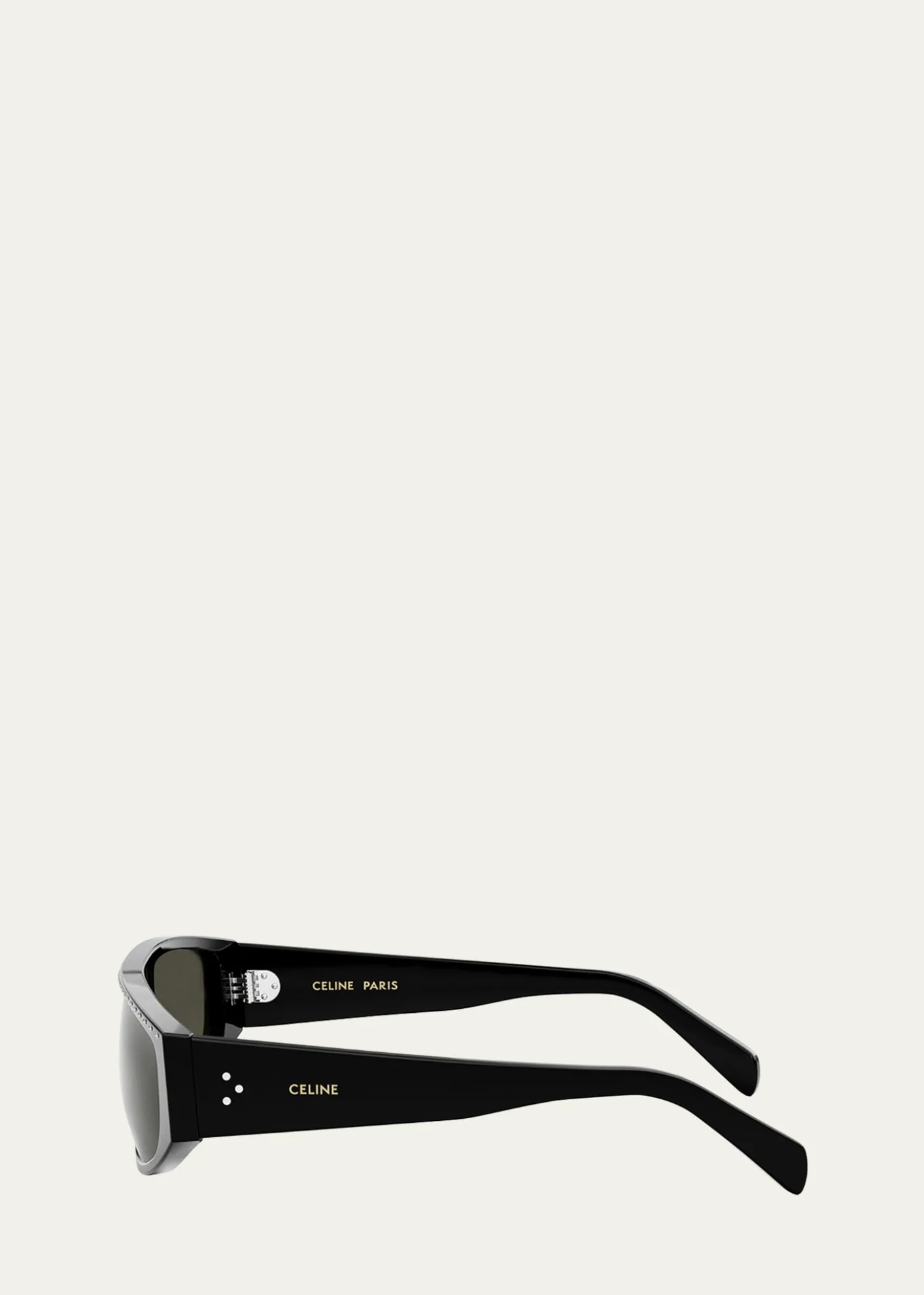 CelineMen's Animation Acetate Rectangle Sunglasses