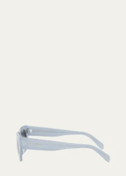 CelineMen's Bold 3 Dots Square Sunglasses