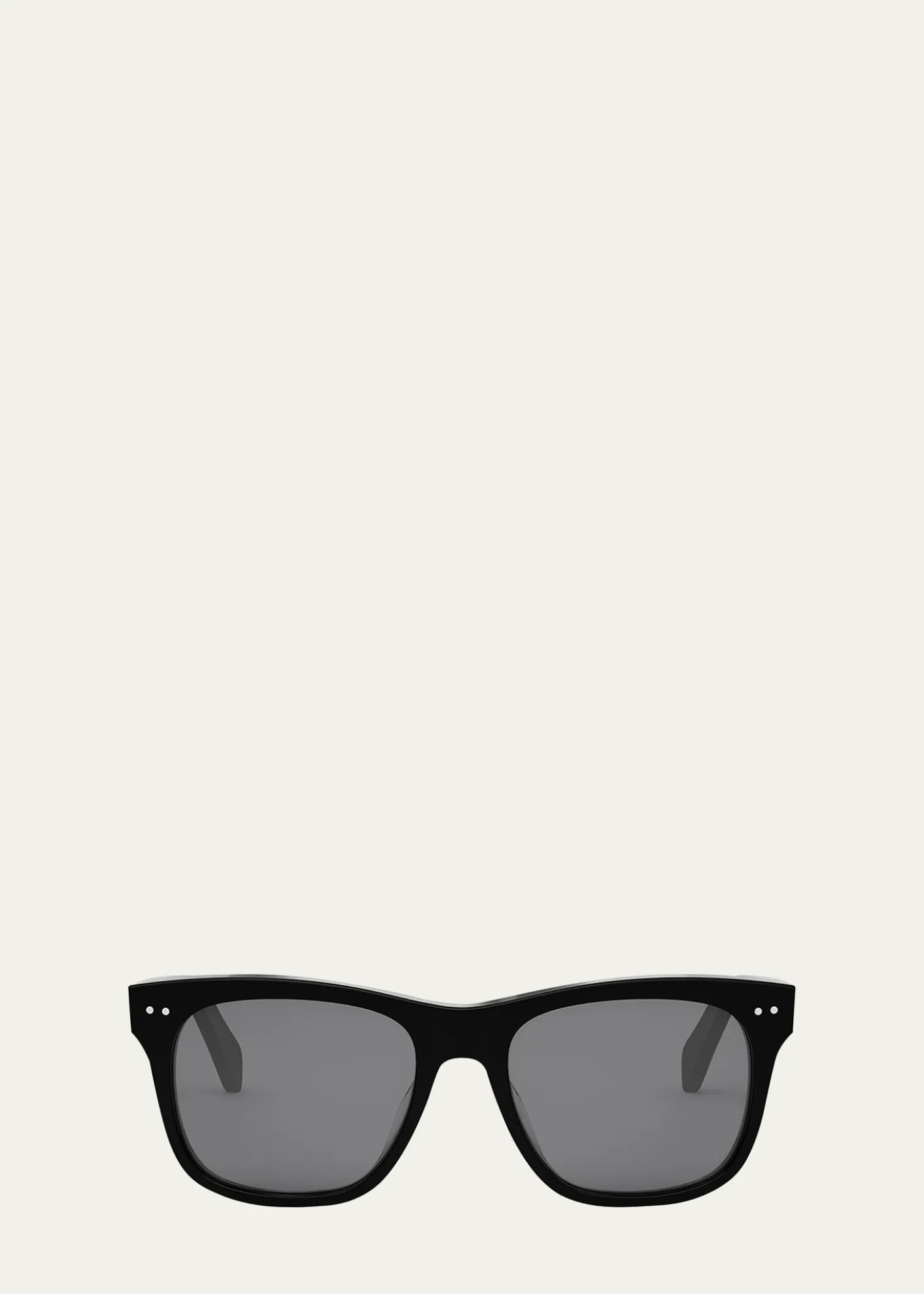 CelineMen's Celine Thin Acetate Square Sunglasses