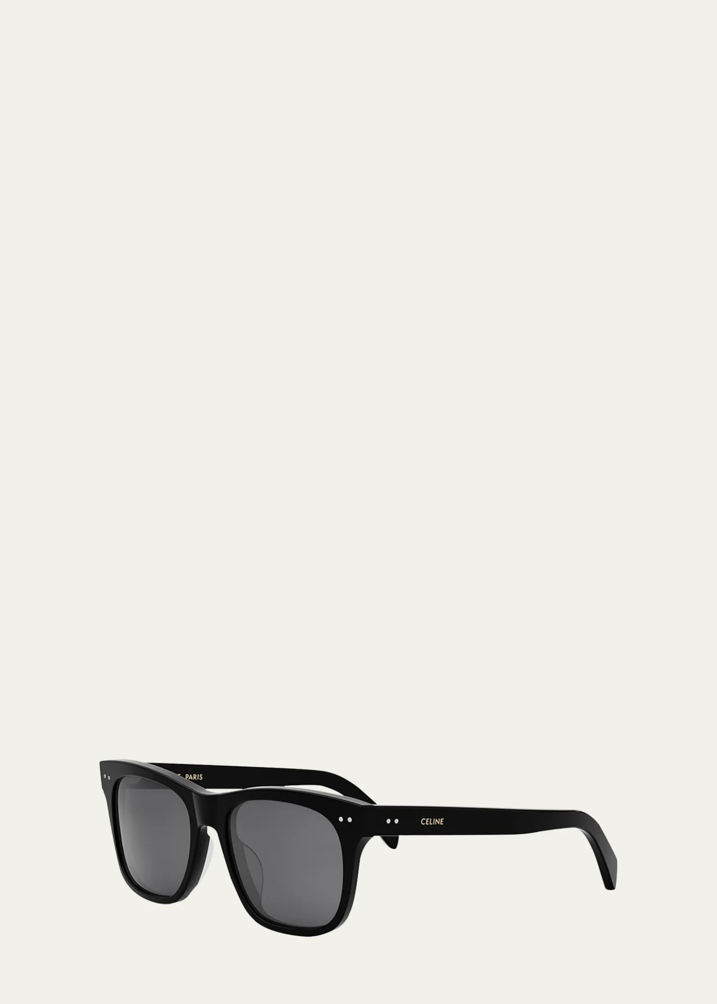 CelineMen's Celine Thin Acetate Square Sunglasses