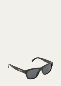 CelineMen's Monochroms Square Acetate Sunglasses