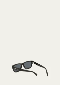 CelineMen's Monochroms Square Acetate Sunglasses