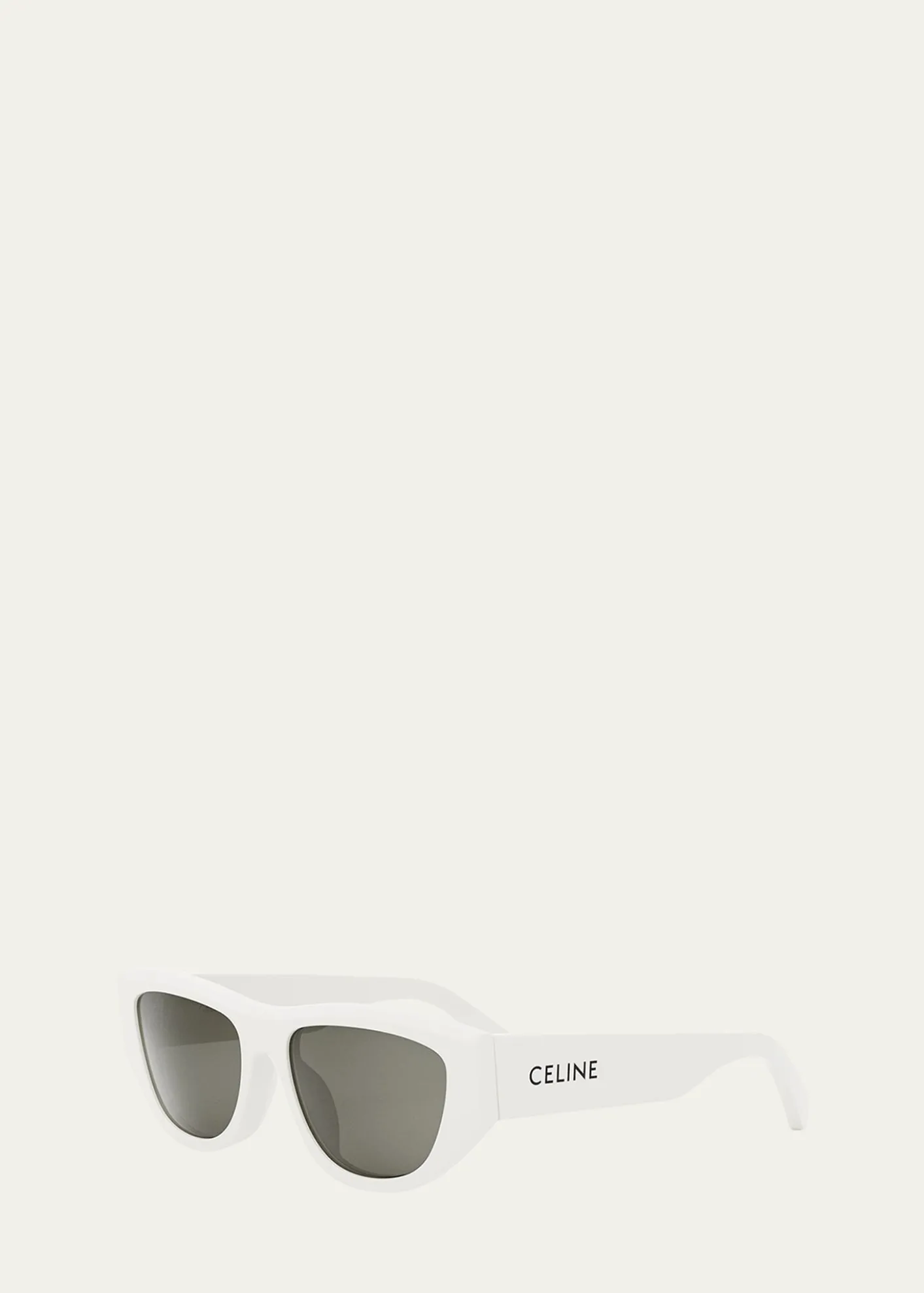 CelineMonochroms Acetate Cat-Eye Sunglasses