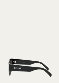 CelineMonochroms Acetate Cat-Eye Sunglasses