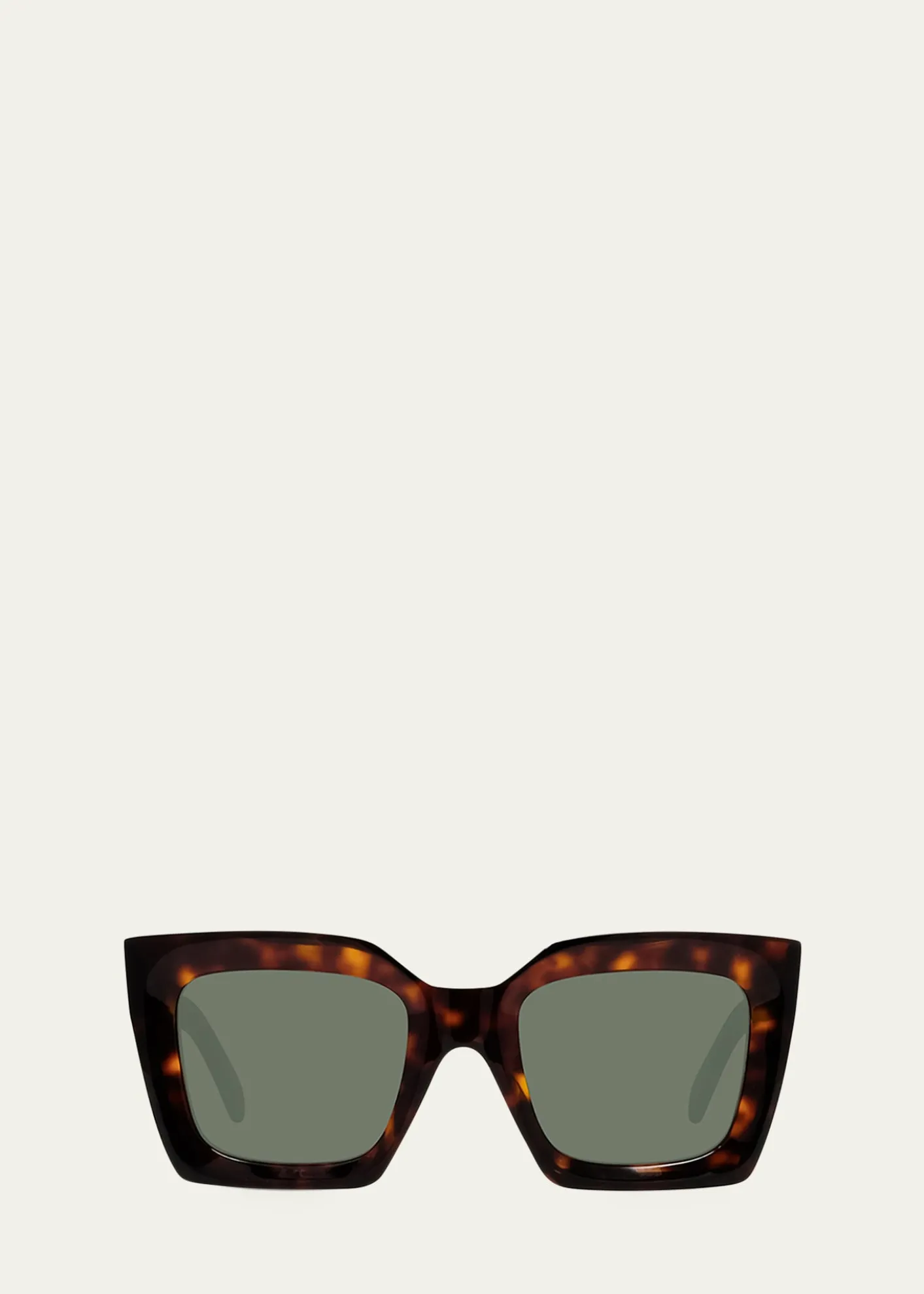 CelineRectangle Acetate Sunglasses
