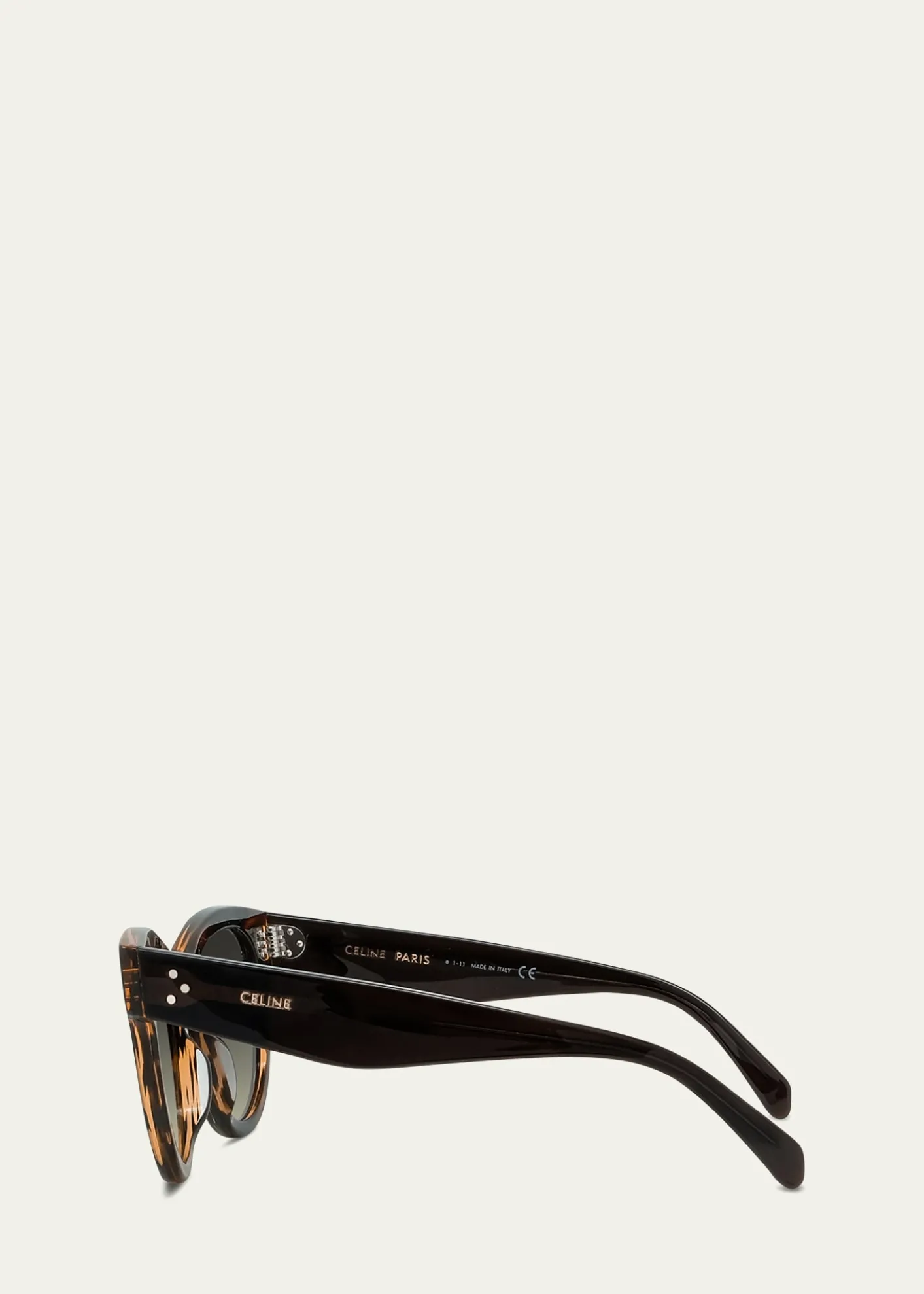 CelineTortoiseshell Acetate Cat-Eye Sunglasses