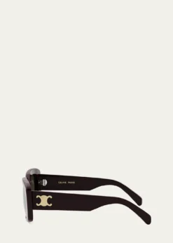 CelineTriomphe Acetate Butterfly Sunglasses
