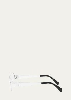 CelineTriomphe Metal Oval Glasses