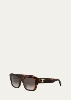 CelineTriomphe 09 Acetate Butterfly Sunglasses