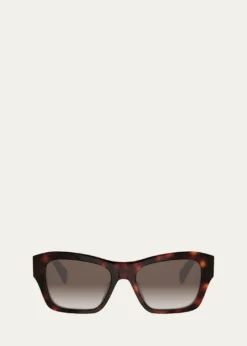 CelineTriomphe 09 Acetate Butterfly Sunglasses