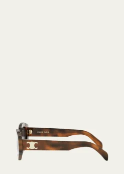 CelineTriomphe Acetate Oval Sunglasses