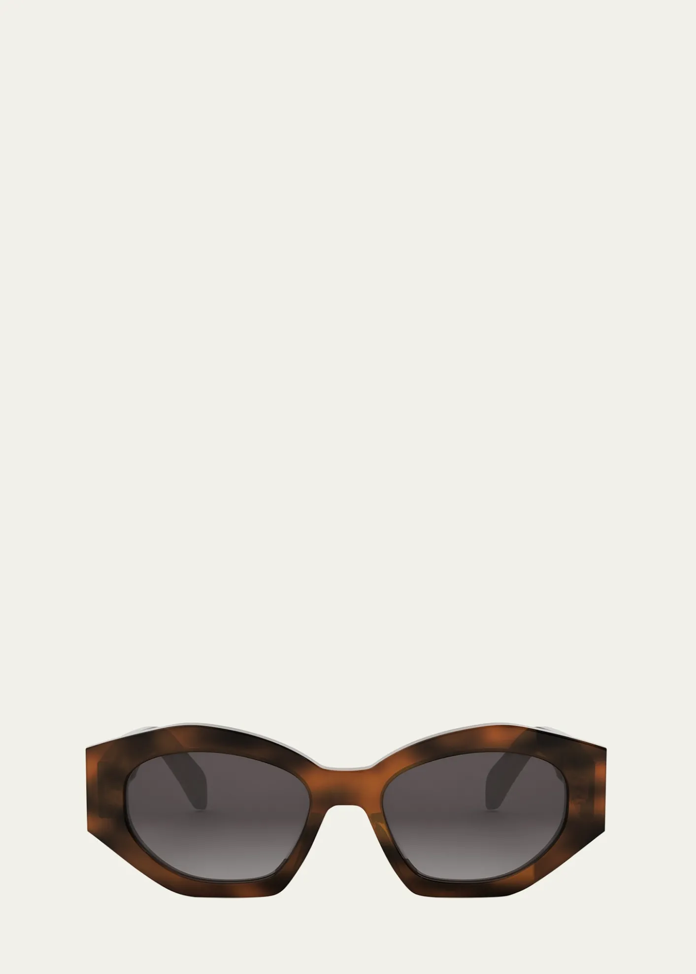 CelineTriomphe Acetate Oval Sunglasses