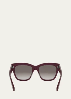 CelineTriomphe Acetate Square Sunglasses