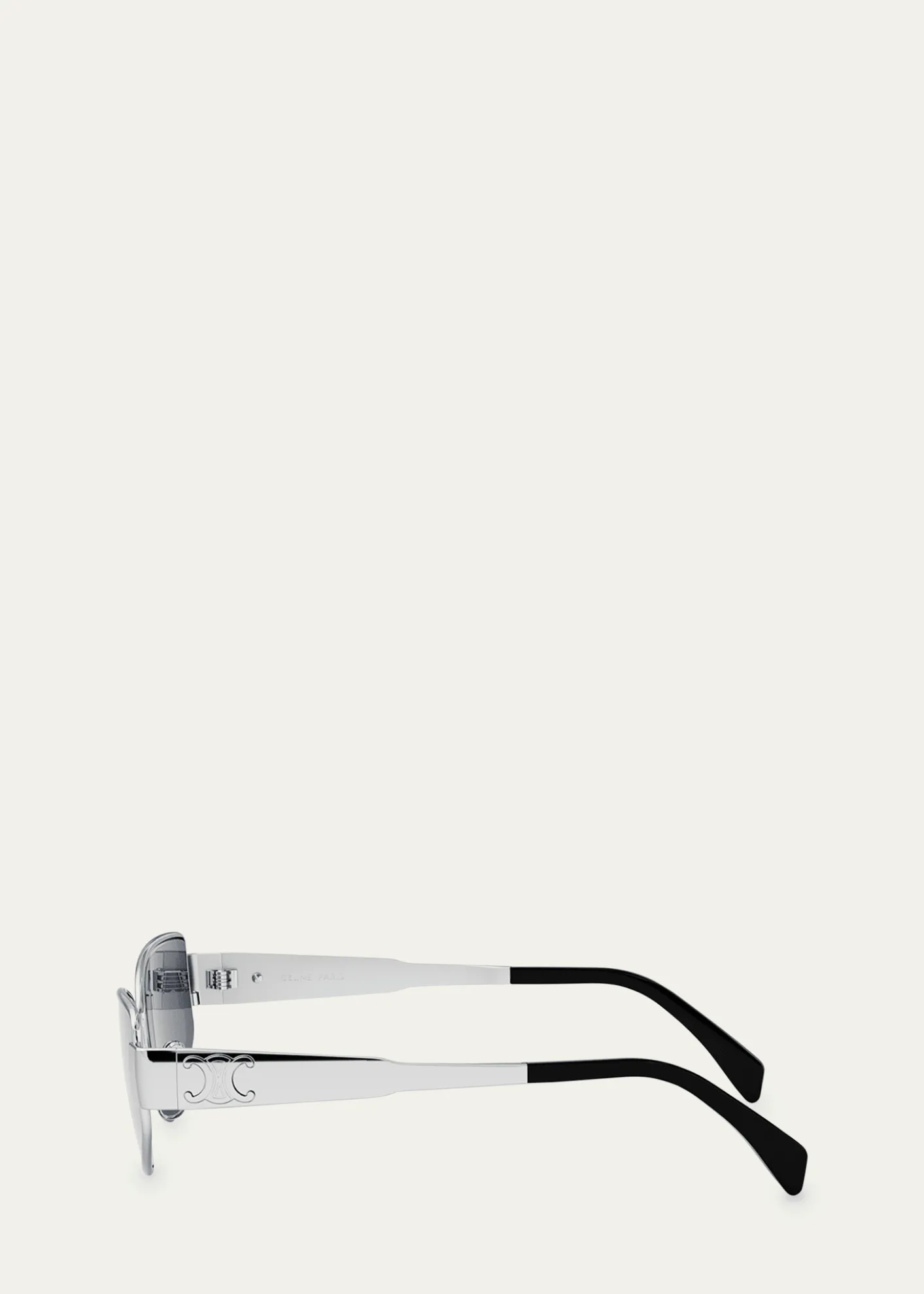 CelineTriomphe Metal Cat Eye Sunglasses