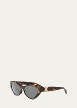 CelineTriomphe 56mm Cat-Eye Sunglasses