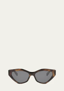 CelineTriomphe 56mm Cat-Eye Sunglasses