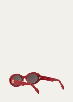 CelineTriomphe Oval Sunglasses