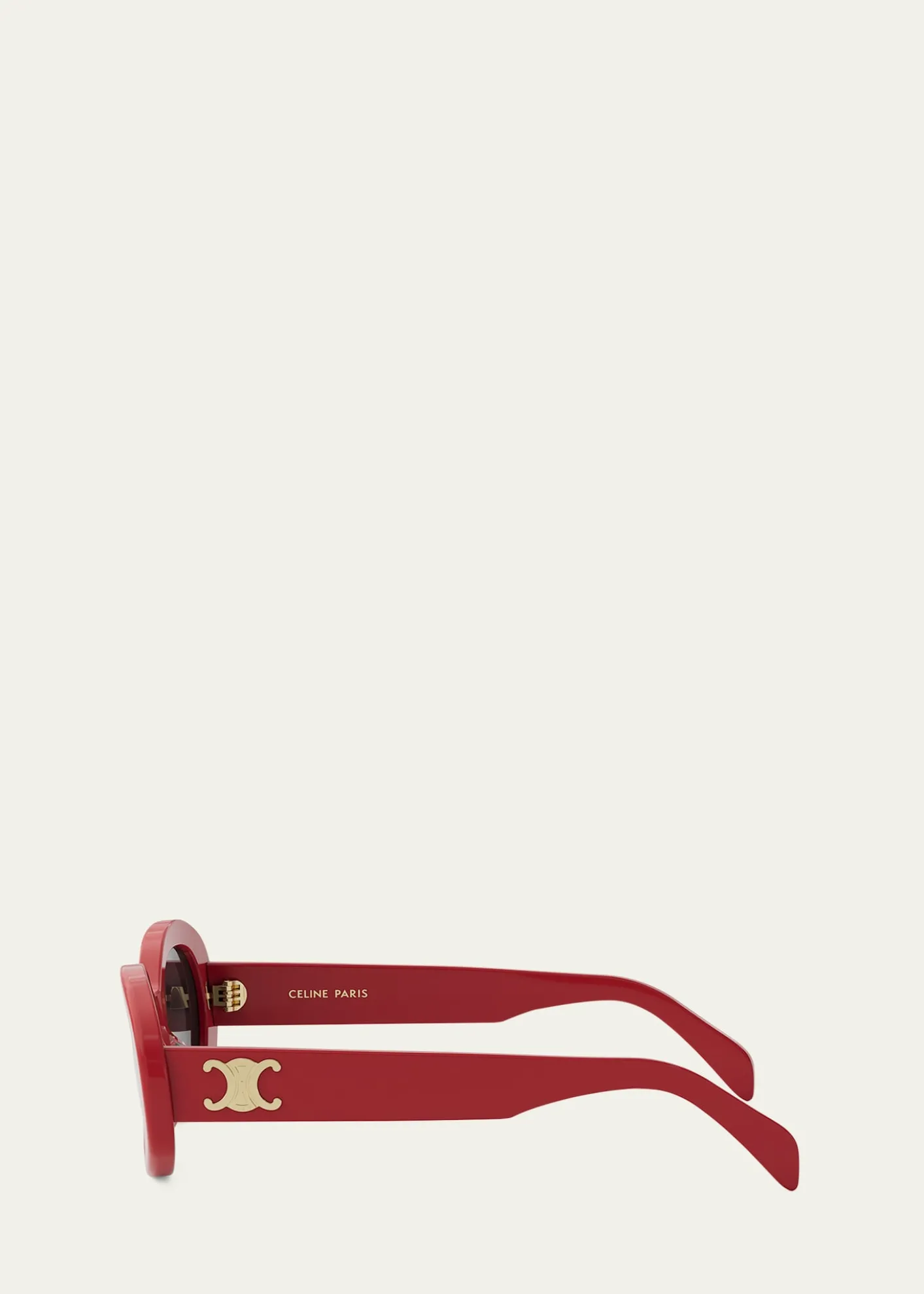 CelineTriomphe Oval Sunglasses