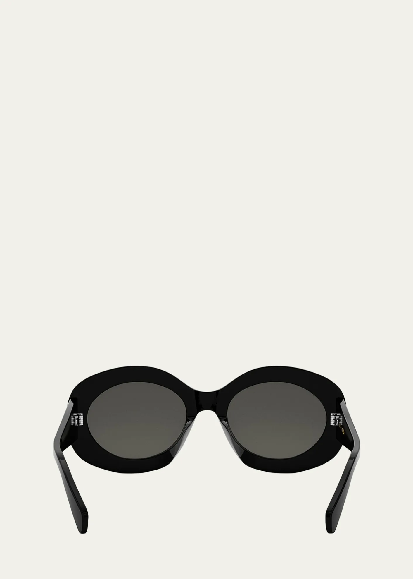 Celine Triomphe Round Acetate Sunglasses