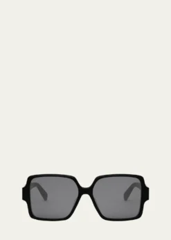 CelineTriomphe Square Acetate Sunglasses