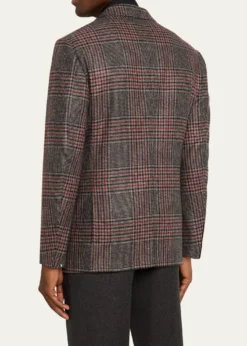 Cesare AttoliniMen's Melange Cashmere Twill Sport Coat