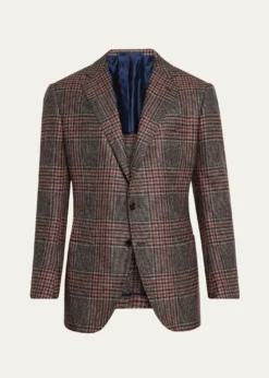 Cesare AttoliniMen's Melange Cashmere Twill Sport Coat