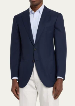 Cesare AttoliniMen's Micro Hopsack Sport Coat