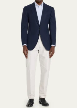Cesare AttoliniMen's Micro Hopsack Sport Coat