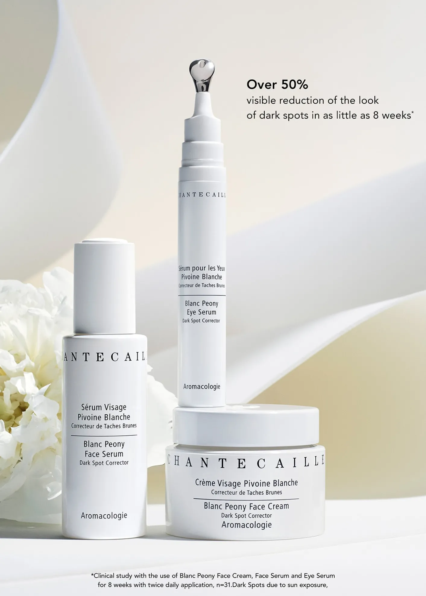 ChantecailleBlanc Peony Face Serum Dark Spot Corrector, 1 oz.