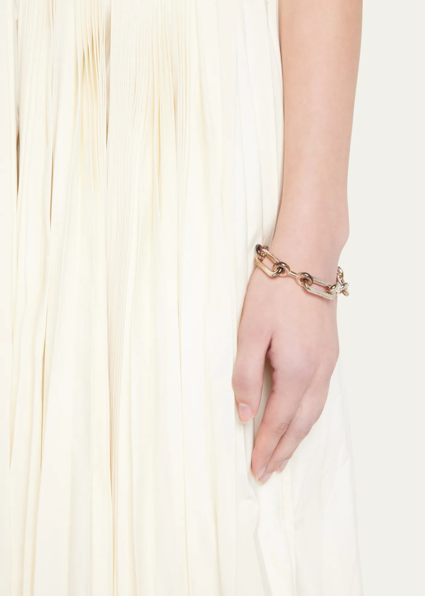 Charlotte ChesnaisOriginal Binary Chain Bracelet in Sterling Silver