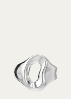 Charlotte ChesnaisShima Cuff Bracelet Silver
