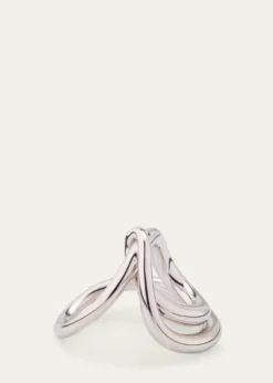 Charlotte ChesnaisBague Lasso Ring in Sterling Silver