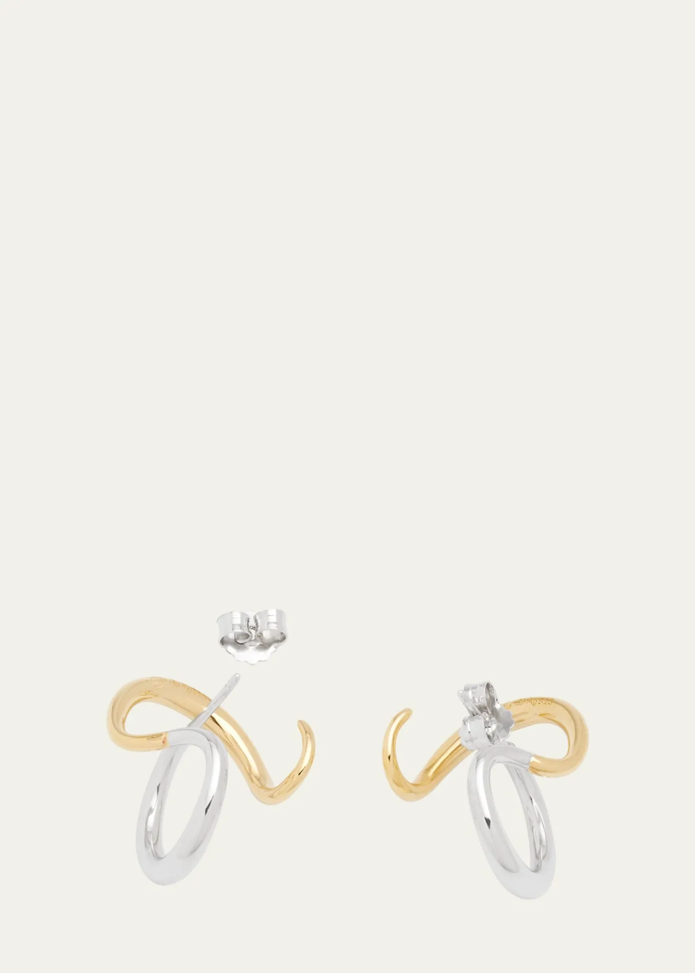 Charlotte ChesnaisBo Hana Gold Vermeil Single Earring