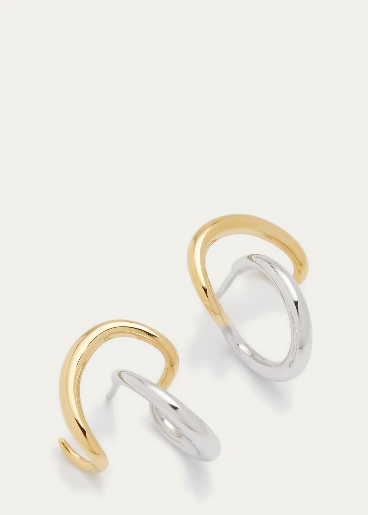 Charlotte ChesnaisBo Hana Gold Vermeil Single Earring