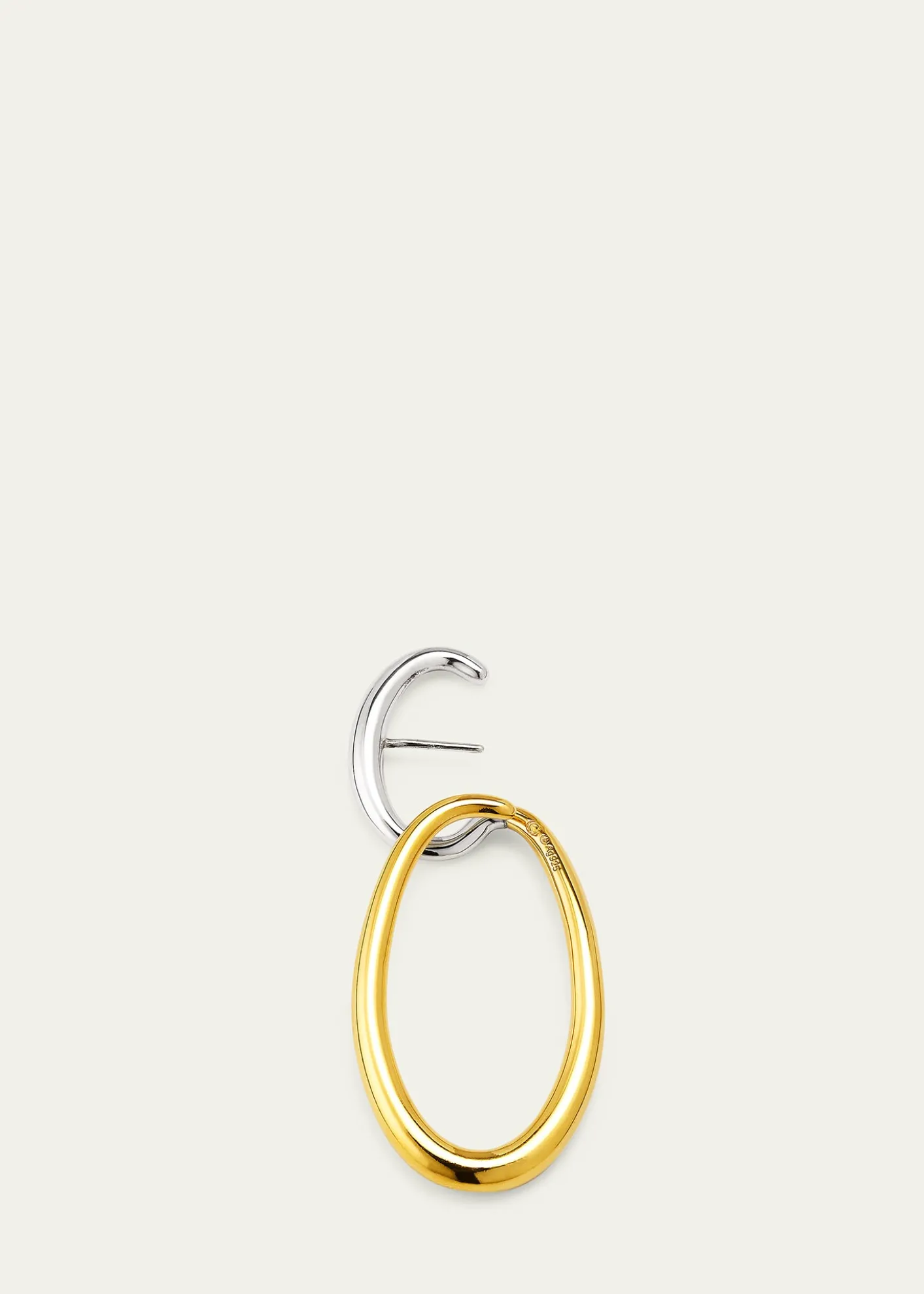 Charlotte ChesnaisDelta Earring Two-Tone, Single