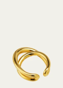 Charlotte ChesnaisInitial Cuff Vermeil