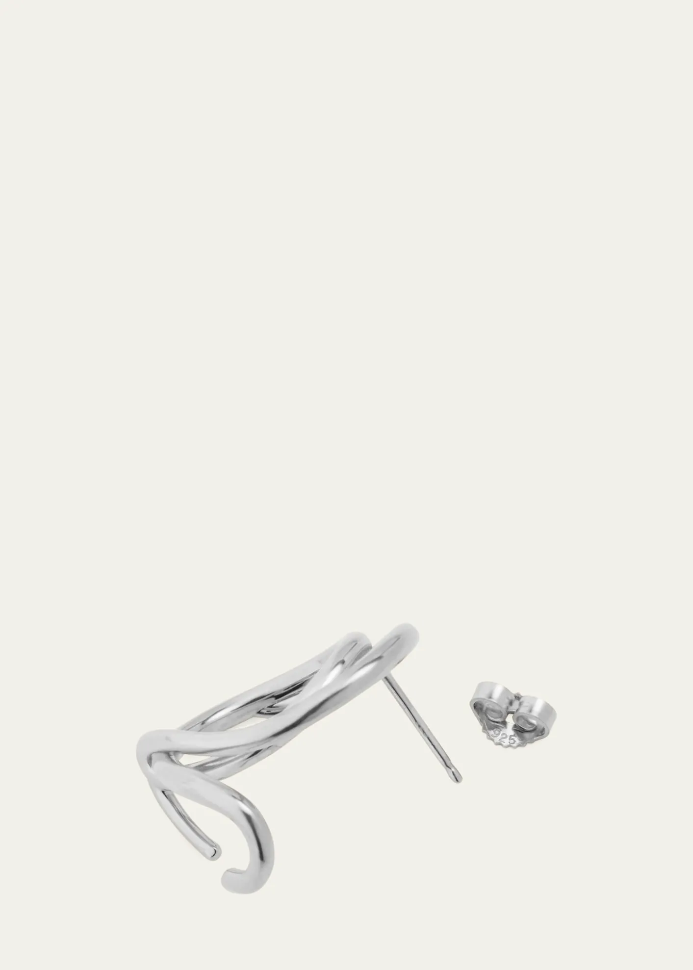 Charlotte ChesnaisLasso Earring Silver, Single