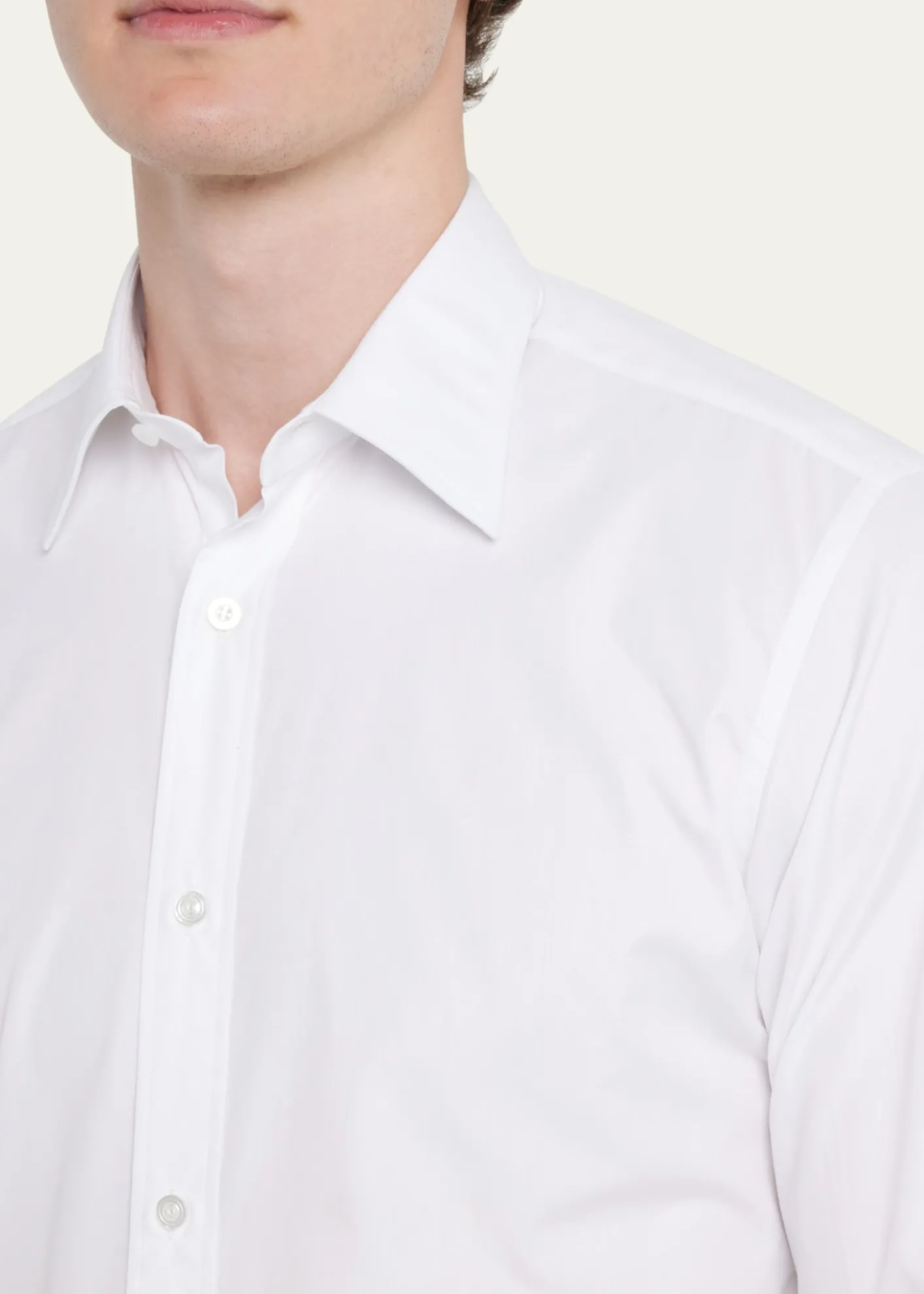 CharvetFrench-Cuff Dress Shirt