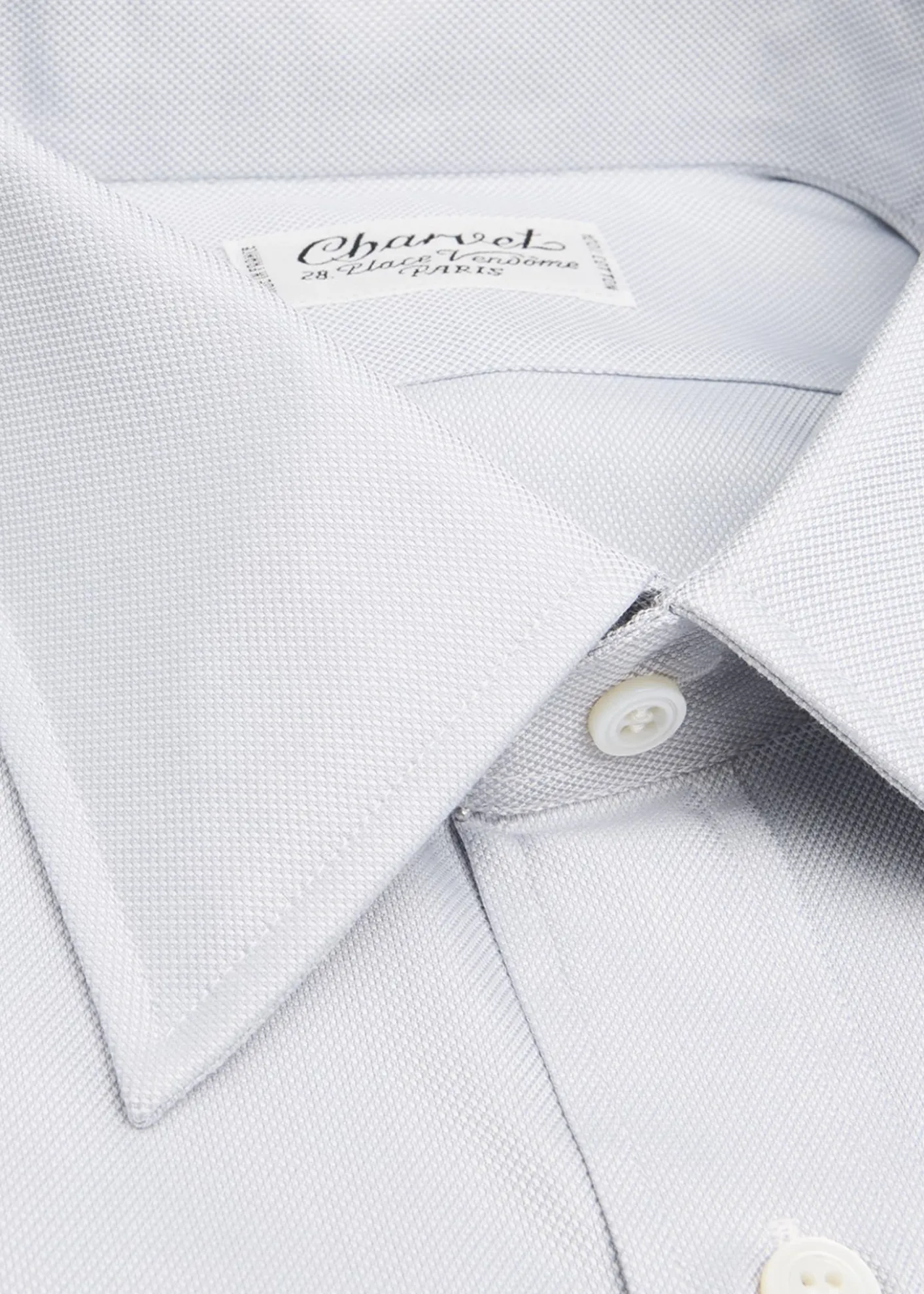CharvetMen's Oxford Cotton Dress Shirt