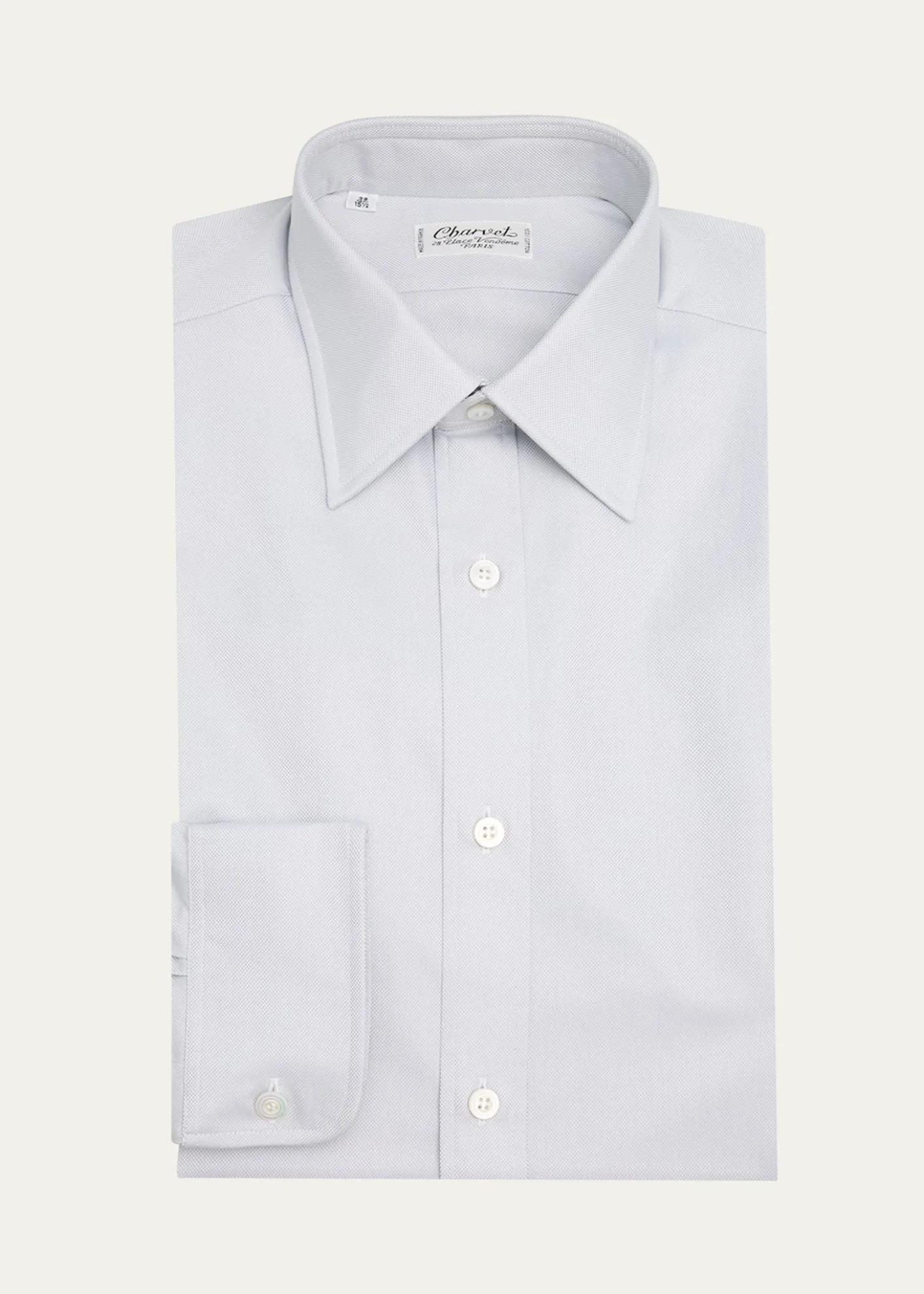 CharvetMen's Oxford Cotton Dress Shirt