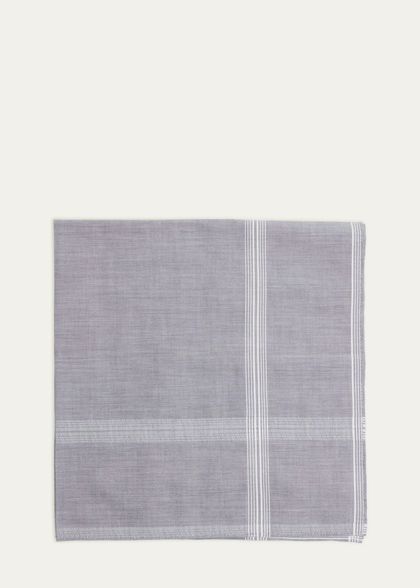 CharvetMen's Cotton Check Handkerchief
