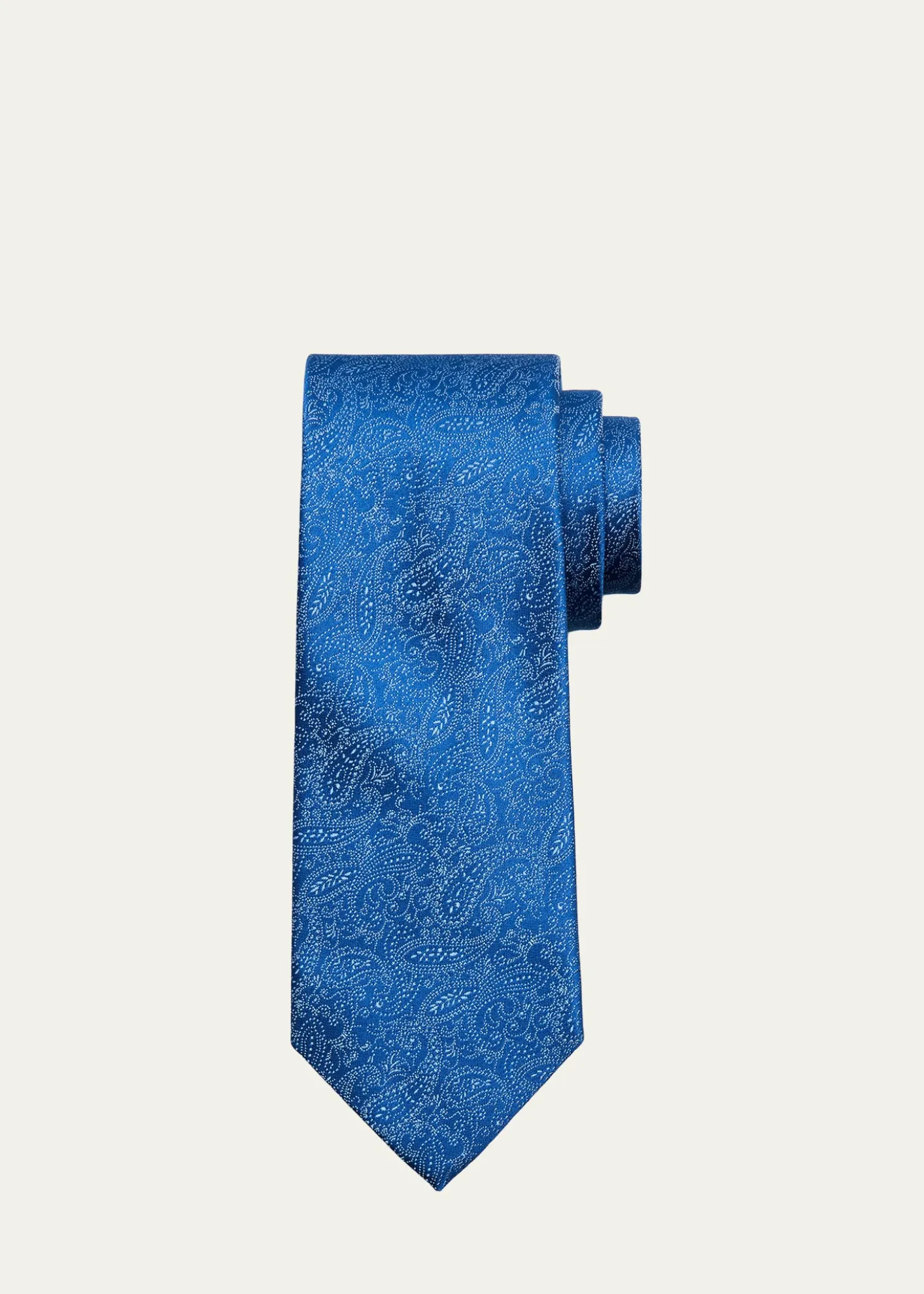 CharvetMen's Multi-Paisley Silk Tie