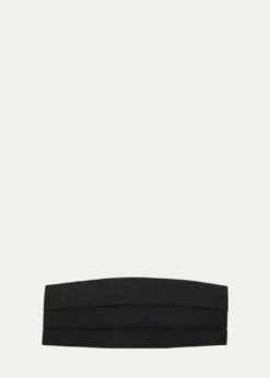 CharvetMen's Silk Grosgrain Cummerbund