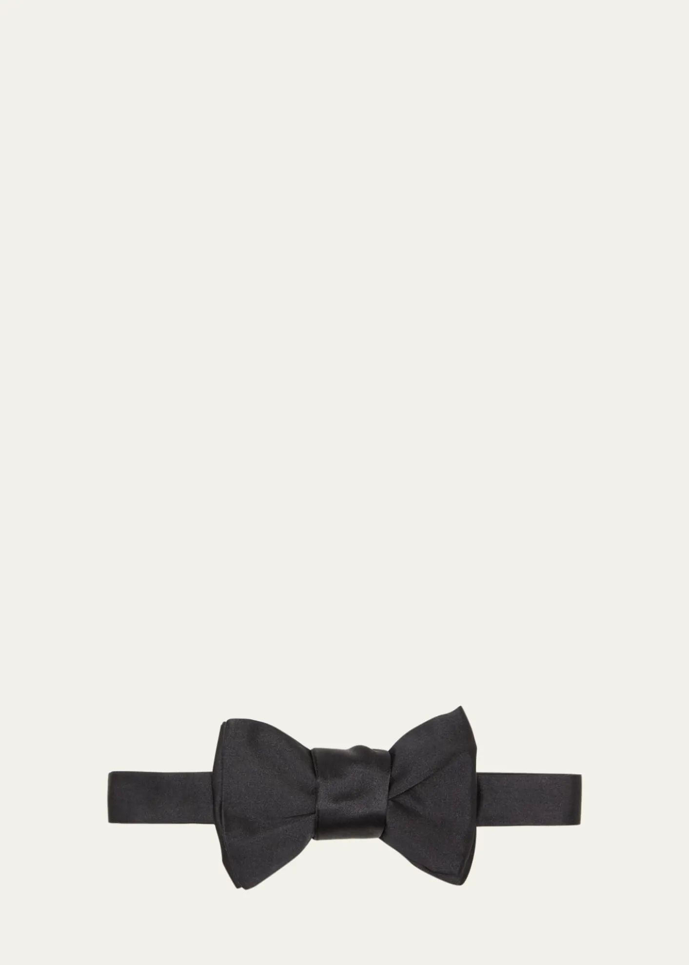 CharvetSilk Bow Tie, Black