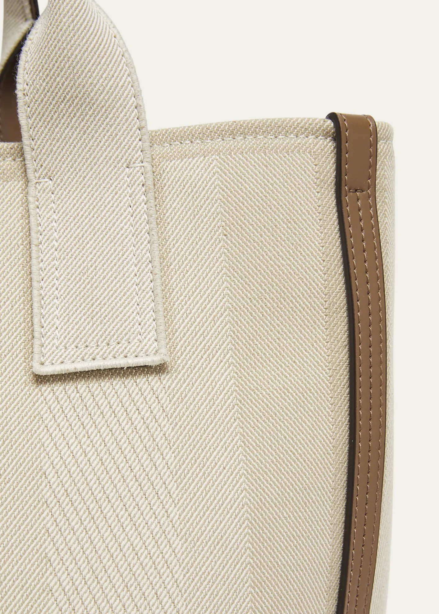 ChloeLarge Carry Tote Bag in Jacquard Canvas