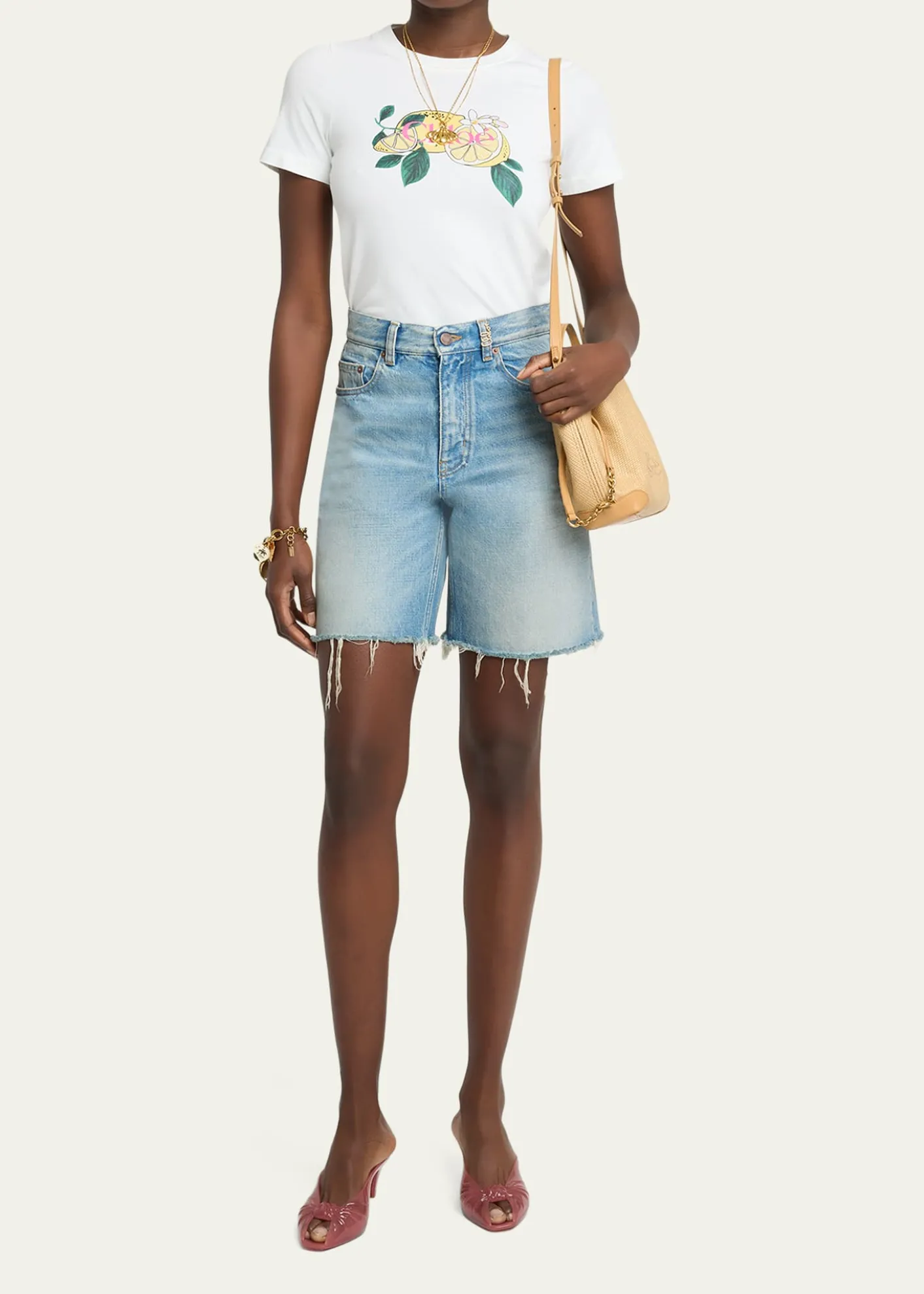 ChloeLemon Print T-Shirt